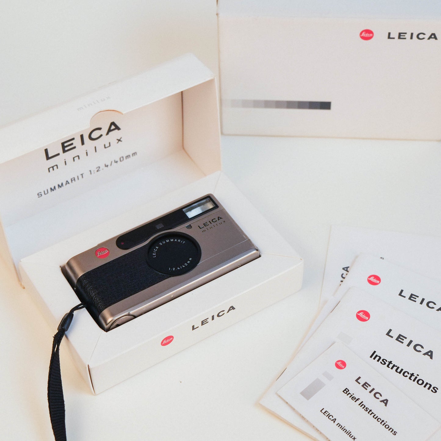 Leica Minilux /w box & papers