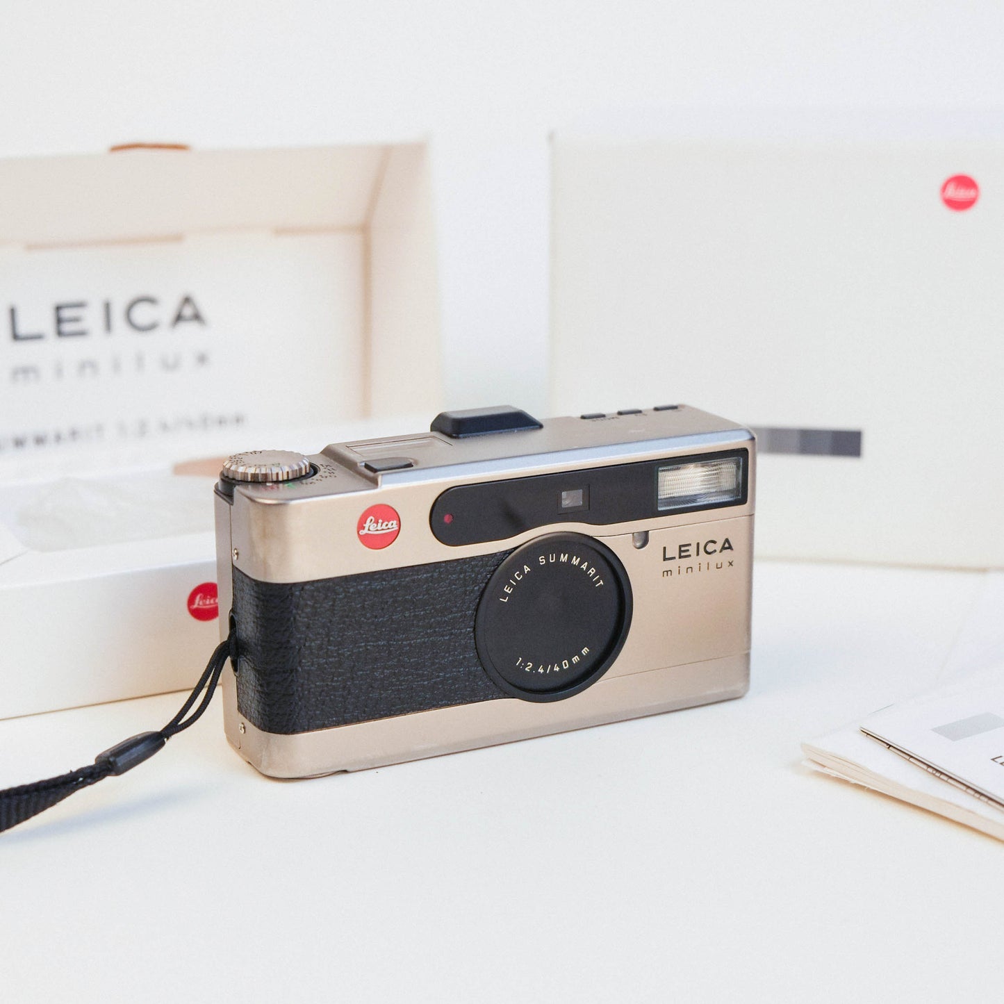 Leica Minilux /w box & papers