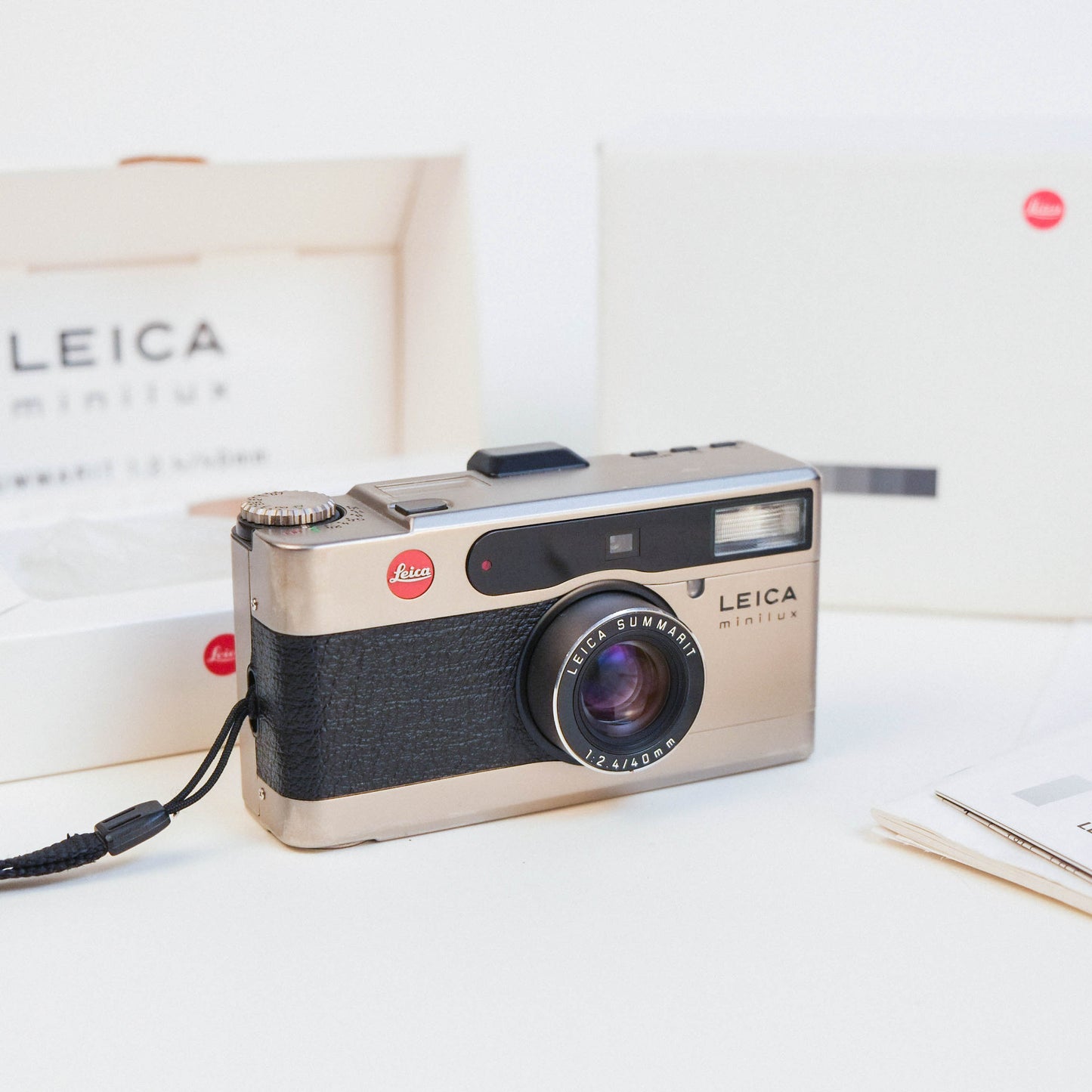 Leica Minilux /w box & papers