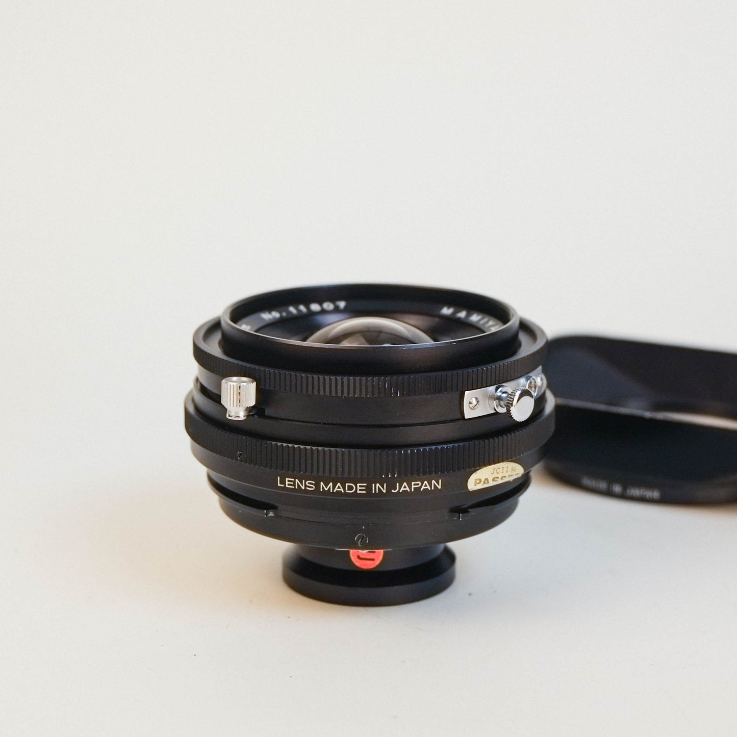 Mamiya-Sekor 50mm f6.3 + Optical Finder & Lens Hood for Mamiya Press/Universal