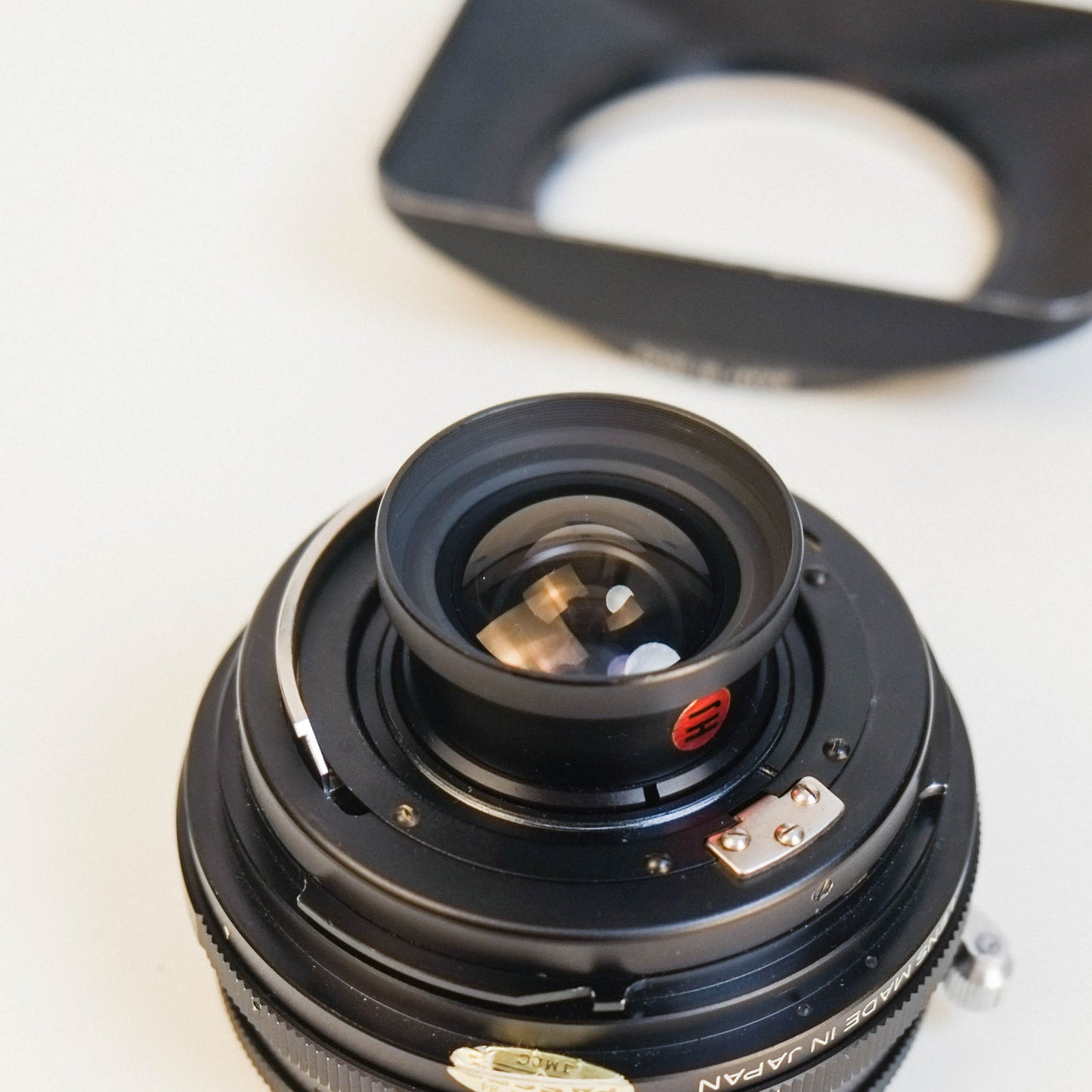 Mamiya-Sekor 50mm f6.3 + Optical Finder & Lens Hood for Mamiya Press/Universal